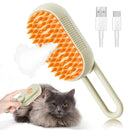 Escova elétrica 3 em 1 para cabelo de cachorro e gato